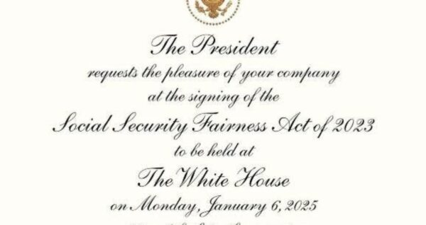 calligraphy with presidential seal